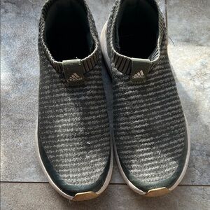 adidas Kids Sneakers in Olive and White